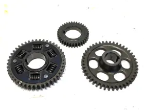 13216-1072 Kawasaki 2002 Bayou 300 4x4 Balancer Crank Gears Oem#