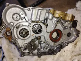 14001-0079 Kawasaki 09 Kfx450r Right Crankcase Center Half Crank Case