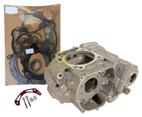 14001-s016 Kawasaki For 03-06 Kfx400 Engine Crankcase Cases Leftright Case Saver Gasket Set