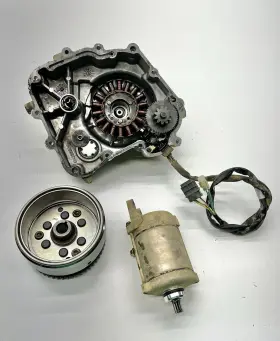 Kawasaki 14092-y007 12-24 Kvf 300 Brute Force Stator Generator Flywheel Cover Starter Motor
