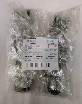 91245-1243 Kawasaki 92145-1243 Spring 10 Pack Brand New And Ships Free