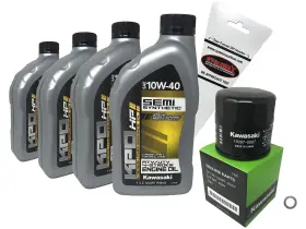 Kawasakimotorsusa K-999693846 Kawasaki Genuine Oil Change Kit Sxs Teryx 4 2014-current 99969-3846