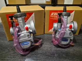 Keihin 67raa 34mm Pj Series Dual Carburetors Yamaha Banshee 350 Pair