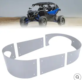 Kemimoto B0901-06101sl Stainless Steels Belt Inner Clutch Cover Guard For Can-am Maverick X3