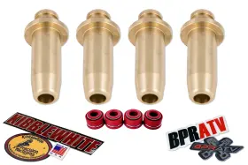Kibblewhite Precision Kpmi Bpratv Suzuki Ltr450 Ltr 450 60-60290 60-60300 Mrs16 Valve Guides And Red Viton Seals Head Rebuild Kit Performance