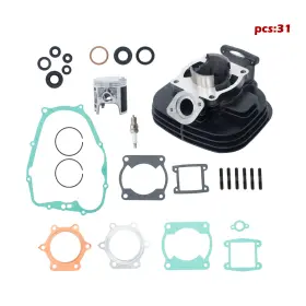 Labwork Law233064 For Yamaha Blaster 200 1987-2006 Cylinder Piston Gasket Seal Kit 66mm Atv