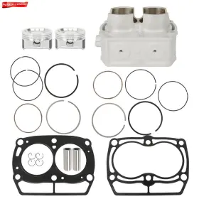 Labwork-parts Pn3240380 For Polaris Engine Cylinder Piston Gasket Top End Kit Rzr 800 2008 2009 2010 Atv