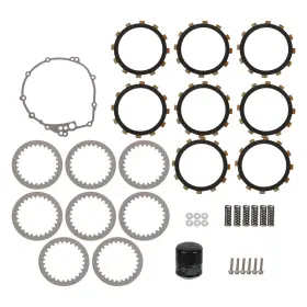 Tl41482q Labwork New Clutch Plates Kit Heavy Duty Springs And Gasket For Yamaha Fzs6 Fz6 / Yzf Us