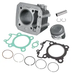 Lk-cpg-007 Lokocar Cylinder Piston Gasket Top End Kit Fits For 2003-2011 Kawasaki Bayou 250