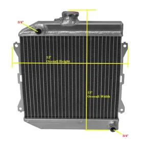 Los2 654113 For Radiator 2014-2020 2015 Honda Rancher 420 Trx420 / Foreman 500