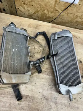 Lshpr397 Ls Oem Radiator For 2009-2010 Kawasaki Kx250 Kx250f Left And Right