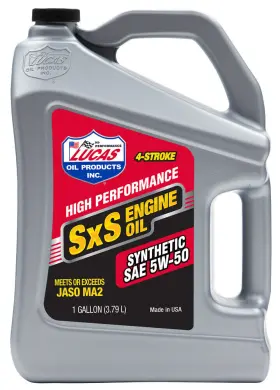 Lucas Oil 11209 Sxs Synthetic Engine - 5w50 1gal