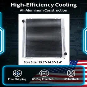 Luxerad 0193- For Pre September 2017 Can-am Maverick X3 All Models 2 Row Aluminum Radiator
