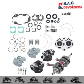 M.a.g-devotees Mag290532es M.a.g For Yamaha Banshee Yfz350 87-06 Br8-es000-00-00 Cylinder Crank Gasket Kit
