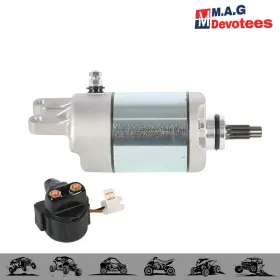 M.a.g-devotees Sm778018337ad Starter And Relay Solenoid For Honda Fourtrax 300 Trx300 Trx300fw 2x4 4x4 1988-00