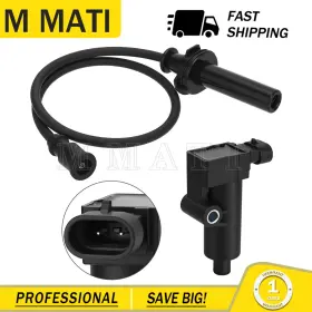M Mati 33120-055-0000 Ignition Coil And Wire Plug Cap For Hisun Msu Msa Coleman Gray Wolf Bighorn 700