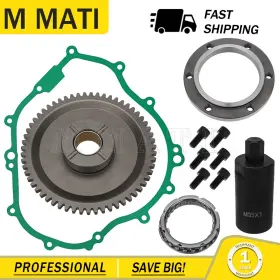 M Mati 5uh-15517-00-00 Flywheel Puller Starter Clutch Gear Gasket Kit For Yamaha Wolverine 350 2006-09