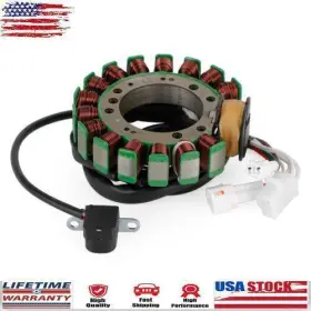 Madhornets 4gb-85510-00 Magneto Stator Generator For Yamaha Yfm 350 Big Bear Moto-4 Warrior 1995-01 Yu