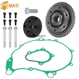 Mati 5lp-15451-00-00 Heavy-duty One Way Bearing Starter Clutch Gear Flywheel Puller For Yamaha Yfm660