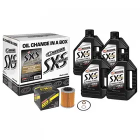 Maxima 90-219013-ca Sxs Synthetic 10w-50 Oil Change Kit