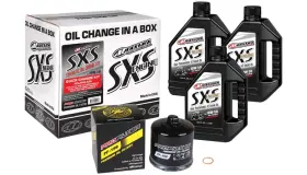 Maxima 90-219013-txp Sxs Synthetic Quick Oil Change Kit - 10w50