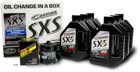 90-229013 Maxima Sxs Oil Quick Change Kit 5w50 With Black Filter