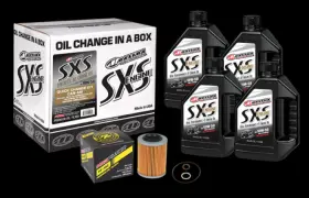90-469013-ca Maxima Lubricants Fits 5w-40 Full Synthetic Oil Change Kit Can-am Maverick X3