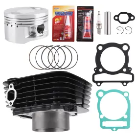 Maxpeedingrods 02fcng Cylinder Piston Gasket Spark Plug Kit For Yamaha Warrior 350 Yfm350x 1987-2004