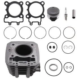 Maxpeedingrods 8i5l1n Cylinder Piston Gasket Top End Rebuild Kit For 03-11 Kawasaki Klf250 Bayou 250