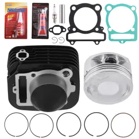 Maxpeedingrods Gpxn5s 348cc Cylinder Piston Top End Rebuild Kit For Yamaha Big Bear Raptor 350 87-99