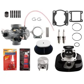Maxpeedingrods Q6csr9 Cylinder Carburetor Top End Kit For Yamaha Blaster 200 88-06 With Piston Gaskets