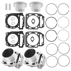 Tmv0gq Maxpeedingrods Front Rear Cylinder Pistons Gasket Kit For Can-am Outlander Commander 800