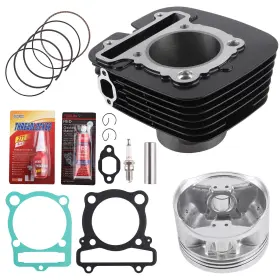 Maxpeedingrods Zmt431 348cc Piston Cylinder Top End Kit For 87-99 Yamaha Big Bear 350 Yfm350fw 4x4