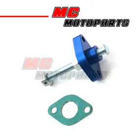Mc Motoparts Mc1ccacrut1300bupn008h Blue Cnc Manual Cam Chain Tensioner For Atv Honda Trx 400ex Year 99