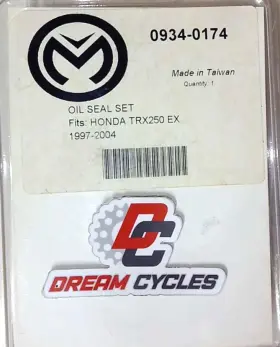 0934-1074 Moose Racing Nos Oil Seal Set For Honda Atc Trx 250r 1997-04 M811815 Fast Ship