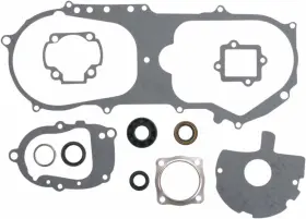6050-m188678-atv Moose Racing Complete Gasket Kit With Oil Seals For 2001-2002 Polaris Scrambler 90 Atv
