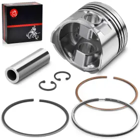 Moto1988 13001-1571 Std For Kawasaki 3010 4010 Mule Diesel Kaf950 Piston Rings Sets Pin And Clips Kit