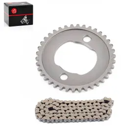 Moto1988 14321-hc4-000 Cam Chain And 38t Shaft Sprocket For Honda Fourtrax Trx300 2x4 Trx300fw 4x4
