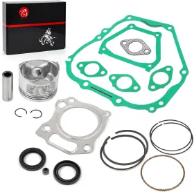 Jn6-11635-00-00 Moto1988 Top End Kit 0.25mm Piston Ring Gasket For Yamaha G11 G16 G20 Golf Cart 96-02