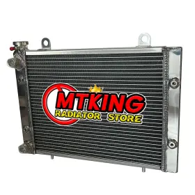 Motoking 588y-2-us All Aluminum Radiator For 2010-2013 2012 2011 Polaris Ranger 400 500 800 Atv