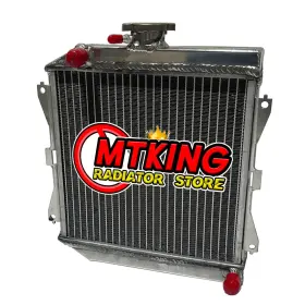 Motoking 861y1-us Aluminum Radiator For 2007-2014 2009 Honda Rancher 420 Trx420/foreman 500 Atv W