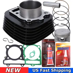 Motor-dramas Drsa037ya06501zb New Cylinder Piston Gasket Top End Kit For Yamaha Warrior 350 1987-2004 Usa Atv