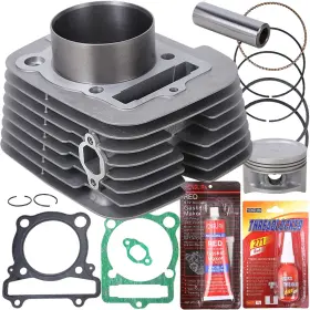 Motor-dramas Drsao37ya11001zb For 2000-2012 Yamaha Big Bear 400 Bore Cylinder Piston Gaskets Top End Kit 83mm