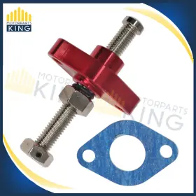 Motorpartsking 231023330830 Fit Suzuki Quadsport Z400 Ltz400 2003-2014 Cnc Manual Cam Chain Tensioner Red