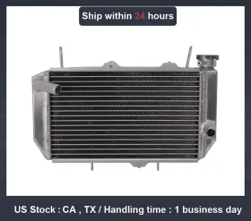 Motorsautoparts1996 La-hpr636 All Aluminum Radiator For Yamaha Yfz450r 2009-2013 / Yfz450x 2010-2011