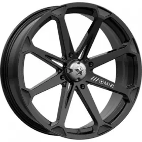 Motosport M12-04710 4/110 Msa M12 Diesel Wheel 14x7 4.0 3.0 Black