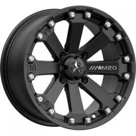 Motosport M20-04710 4/110 Msa M20 Kore Wheel 14x7 4.0 3.0 Flat Black