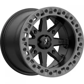 Motosport M31-04756 4/156 Msa M31 Lok2 Beadlock Wheel 14x7 3.5 Satin Black