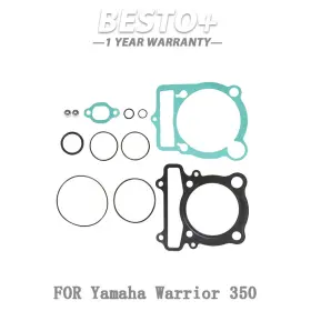 Munirater 06-0001 1999 Fit Top End Gasket Kit For Yamaha Kodiak 400 Yfm400fw 4x4
