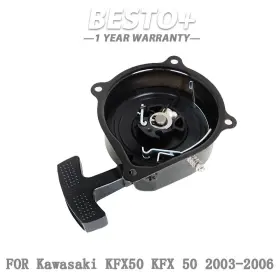 Munirater Btp348p Pull Start Starter Recoil Assembly Fit For Kawasaki Kfx50 Kfx 50 2003-2006 New